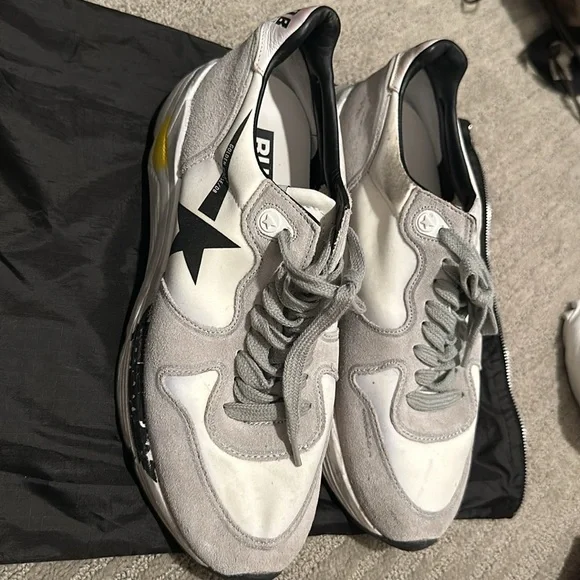 FINAL PRICE ⭐️GOLDEN GOOSE ⭐️running sneakers size 38 - Picture 2 of 9